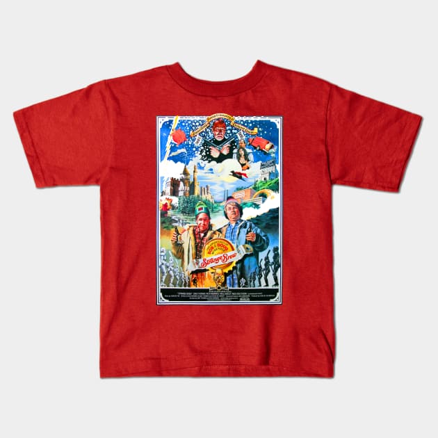 STRANGE BREW Movie Poster SCTV Kids T-Shirt by Pop Fan Shop